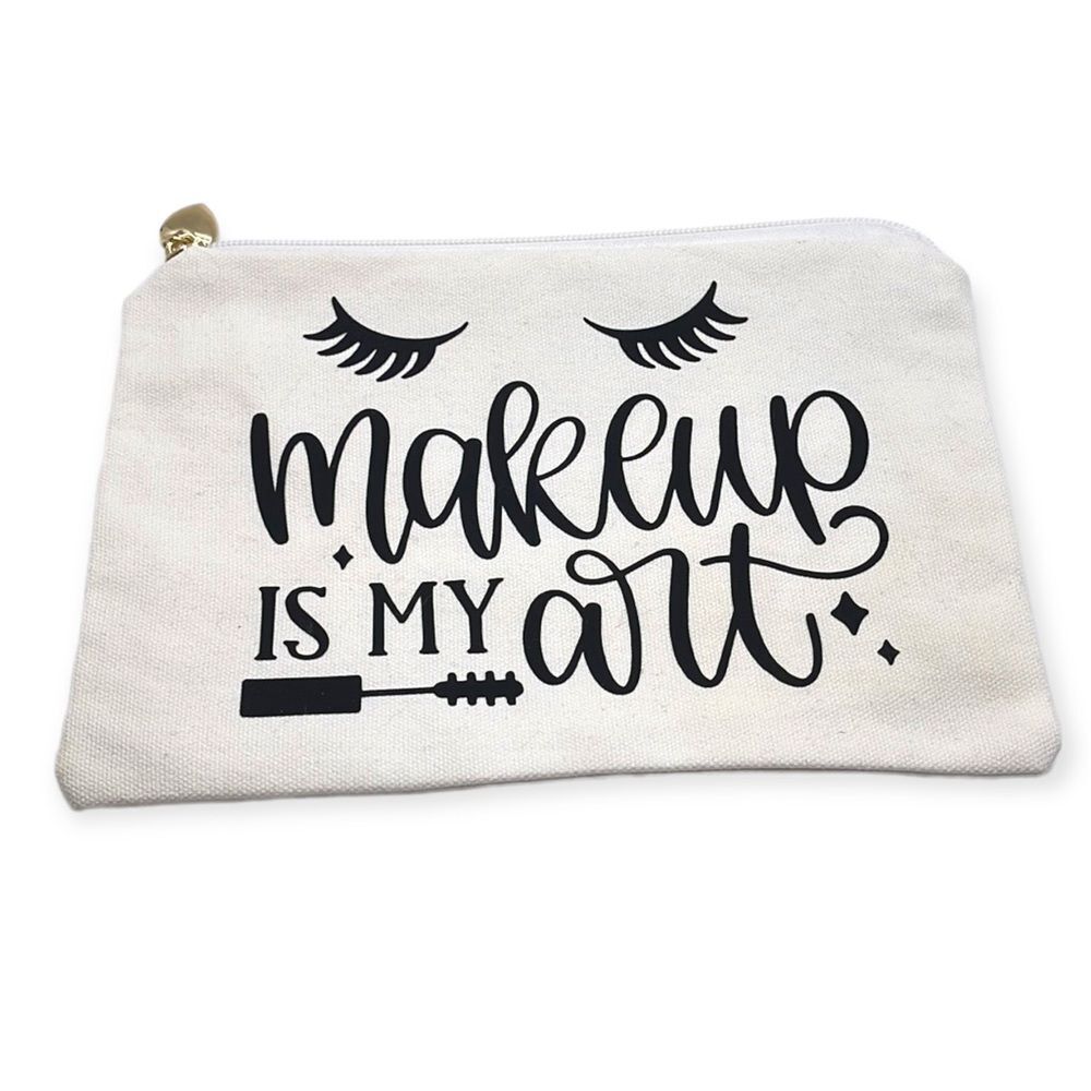 NWT Wool + Pepper Co. Cosmetic Makeup Bag